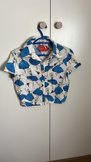 Camisa Kling Estampado Bailarinas Talla 3//M