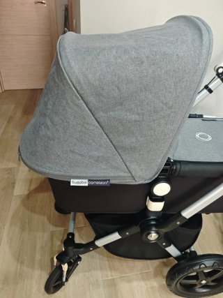 Conjunto Capota y Cubrepies Bugaboo Camaleon Gris