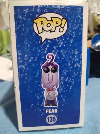 Funko Pop! 135 Fear Inside Out Disney Pixar