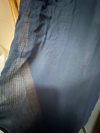 Sobretodo negro sin mangas mujer