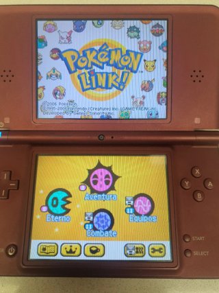 Nintendo DSi XL Rojo/Marrón + Juego