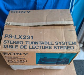 Tocadiscos Sony Negro