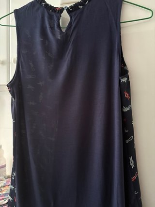 Blusa Verano Mujer Estampado Náutico