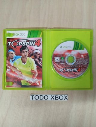 Top Spin 4 Xbox 360
