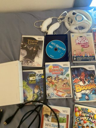 Consola Nintendo Wii Blanca + Juegos