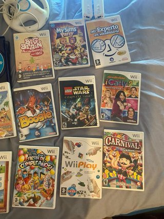 Consola Nintendo Wii Blanca + Juegos