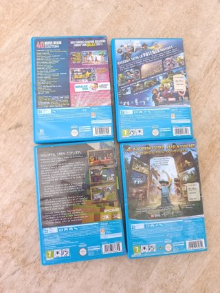 Lote Nintendo Wii U videojuegos