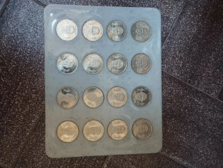 Colección de monedas conmemorativas del barça