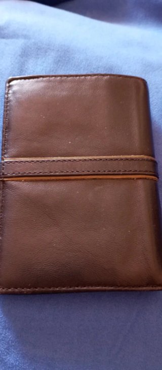 Cartera de piel CAN PIEL marrón