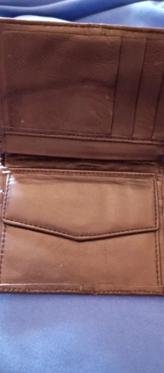 Cartera de piel CAN PIEL marrón