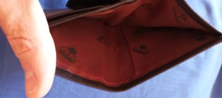 Cartera de piel CAN PIEL marrón
