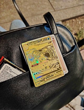 Carta Pokémon Mega Greninja EX Dorada
