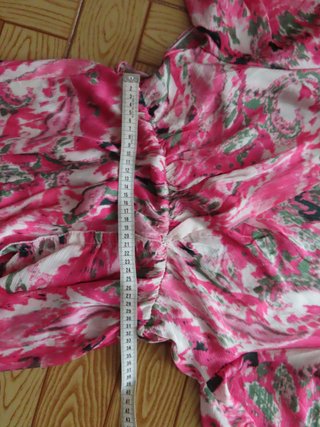 Vestido Teria Yabar floral maxi invitada