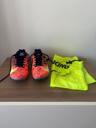 Zapatillas Nike Zoom Rival S 9 Naranja/Amarillo
