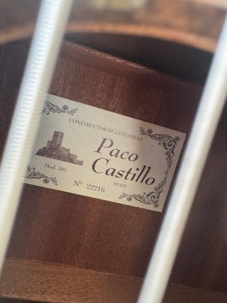 Guitarra Paco Castillo 201