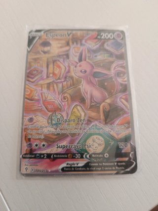 Carta Pokémon Espeon VMAX 310 HP
