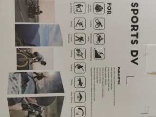 Action Cam AIKER WiFi 1080p Moto Nuova