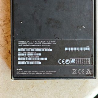 iPhone 12 Pro Max 256GB Azul Bateria 100%