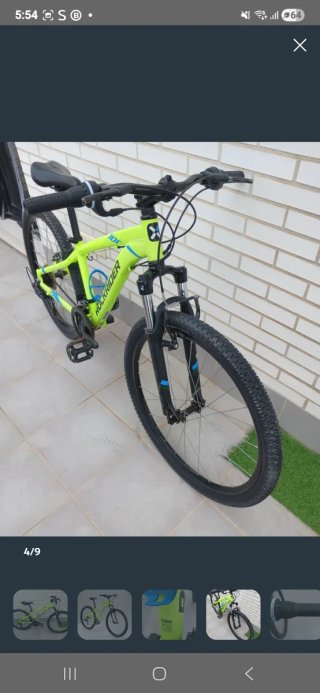 Bicicleta Montaña Rockrider ST 100 Verde