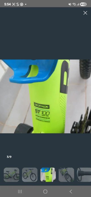 Bicicleta Montaña Rockrider ST 100 Verde