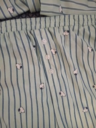 Pijama Secret Mujer Talla L Rayas Snoopy