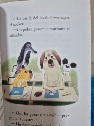 Gos Pudent va a l'escola