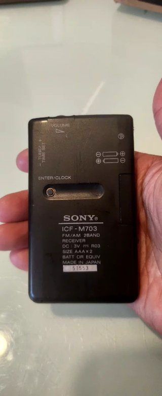 Radio Sony ICF-M703