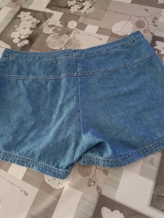 Pantalón corto vaquero mujer