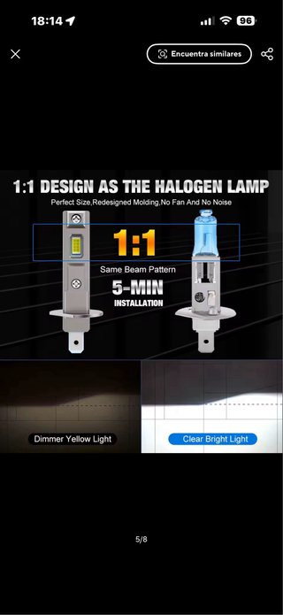 Bombillas LED H1 (2 uds)