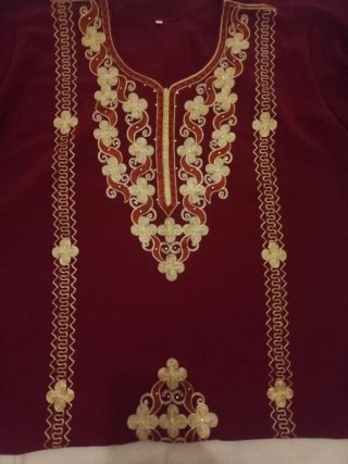 Caftán estilo árabe talla M