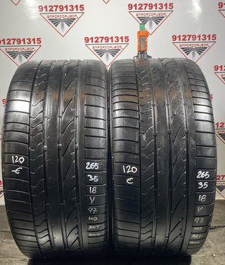 265 35 18 Y BRIDGESTONE RUEDA AL 90% VIDA UTIL