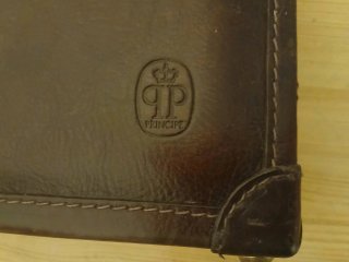 Maletín Attache Cuero Italiano Marrón
