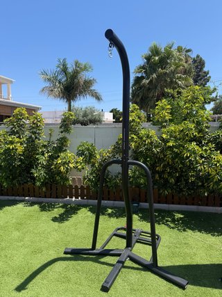 Soporte para saco de boxeo