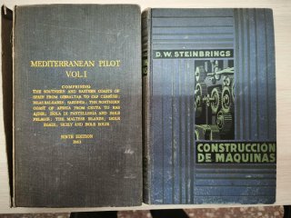 Libros Antiguos: Mediterranean Pilot y Construcció