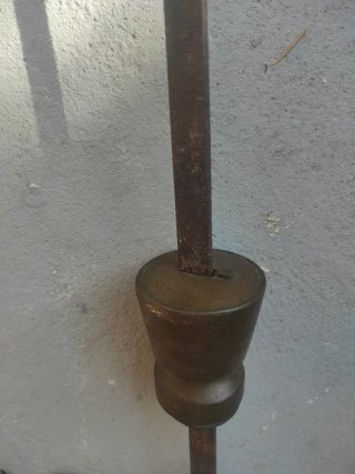 Báscula romana antigua