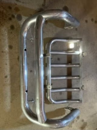 Defensa delantera tubular quad ATV universal