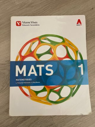 MATS 1 matemàtiques : educació secundària