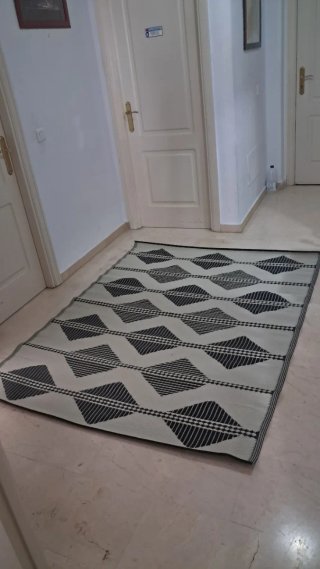 Alfombra de plástico para exterior