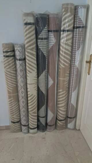 Alfombra de plástico para exterior