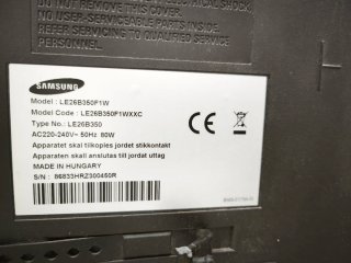 TV Samsung LCD 26 + Accesorios