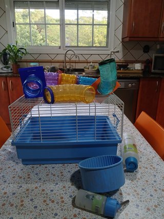 Jaula Hámster + Accesorios