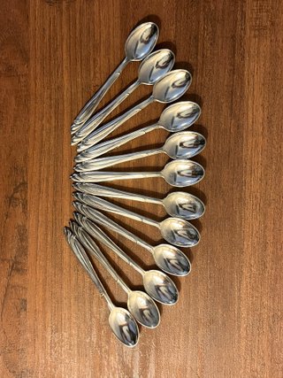 Set 12 Cucchiaini Argento placcato