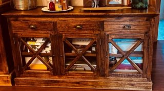 Aparador vintage madera maciza