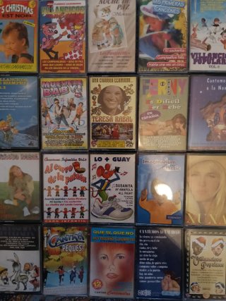 Cassettes Infantiles y Villancicos