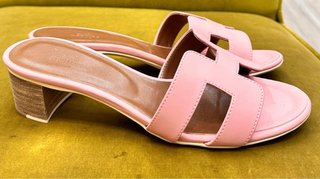 Sandali stile Hermes Rosa