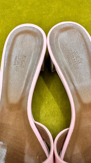 Sandali stile Hermes Rosa
