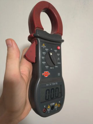 Pinza amperimetrica wurth