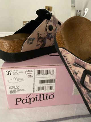 Birkenstock Boston N37 Beige Multicolor