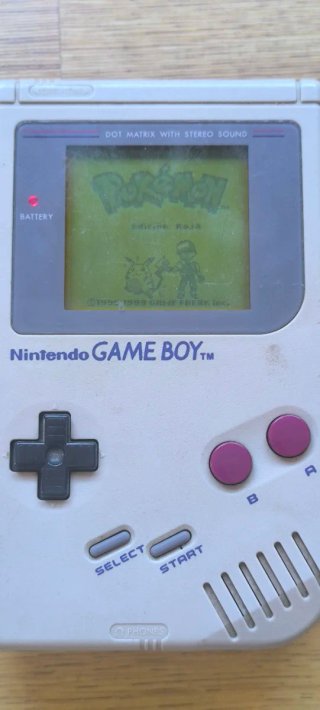Pokemon Rojo Game Boy DMG-APAS-ESP