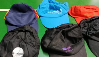 Lote 8 Gorras Colección Antiguas